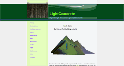 Desktop Screenshot of lightconcrete.com